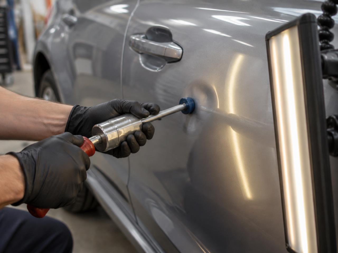Dent Repair at S.O.S Car Body Repair